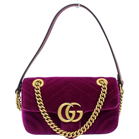 gucci marmont crossbody vs soho mini|Gucci Marmont velvet bag.